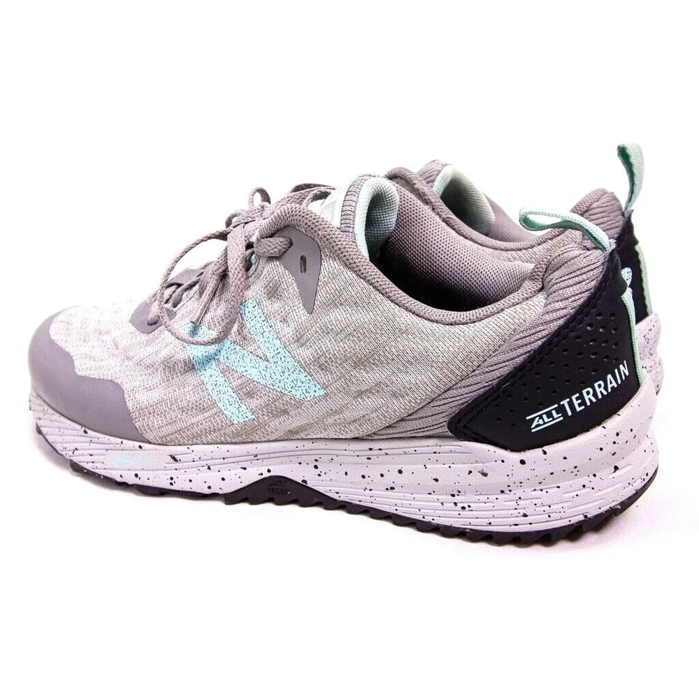 New Balance NITREL v3 Trail Womens Size 8.5 D Speed Ride Grey Green Running Shoe